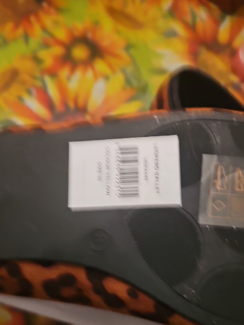 EVAN Rachel Leopard-Print Ballet Flats in Brown and Black - Picture 4 of 7